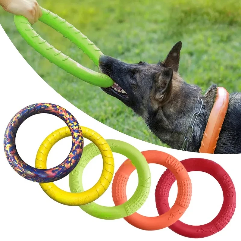 Indestructible Dog Chew Toy - Dog Toys Pet Flying Discs EVA