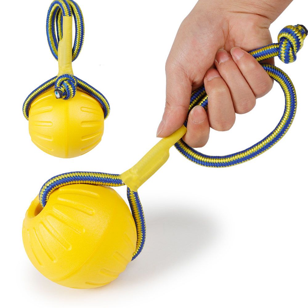 Indestructible Dog Chew Toy - 7cm/9cm Dog Training Ball Chew Play