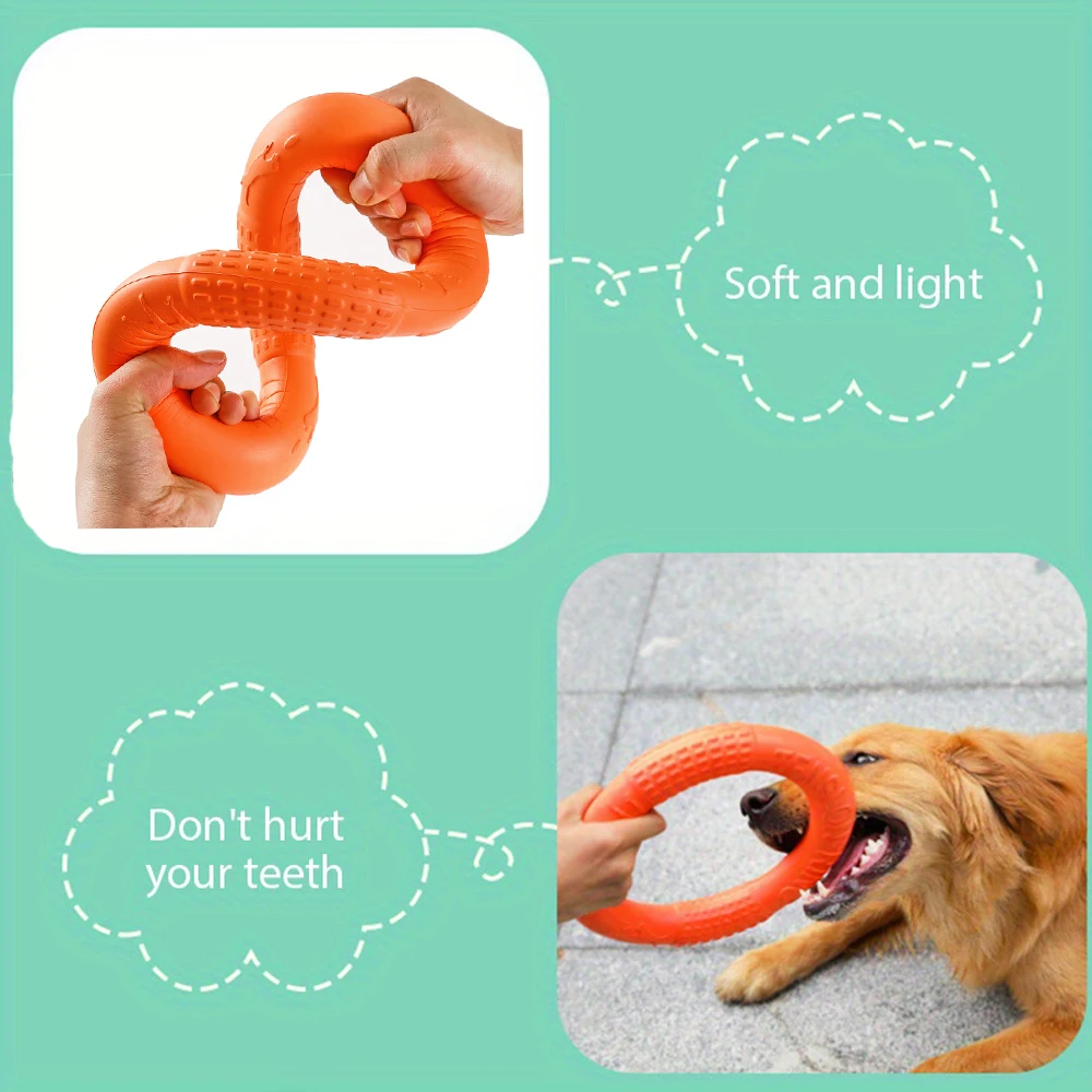 Dog Training Toys Outdoor Spor - Flying Disc Dog Training Toy ulasan dan harga