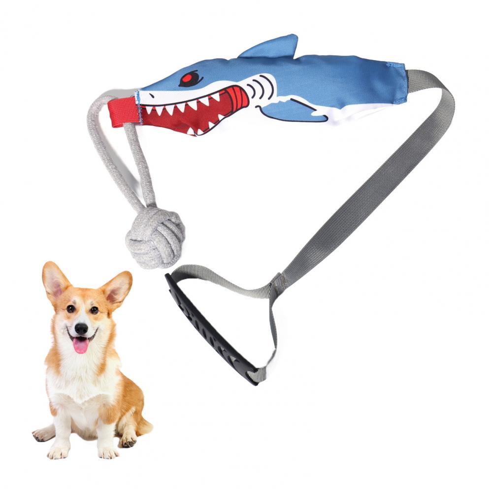 Shark Rope Tug Toy with Suctio - Suction Cup Dog Tug Toy ulasan dan harga
