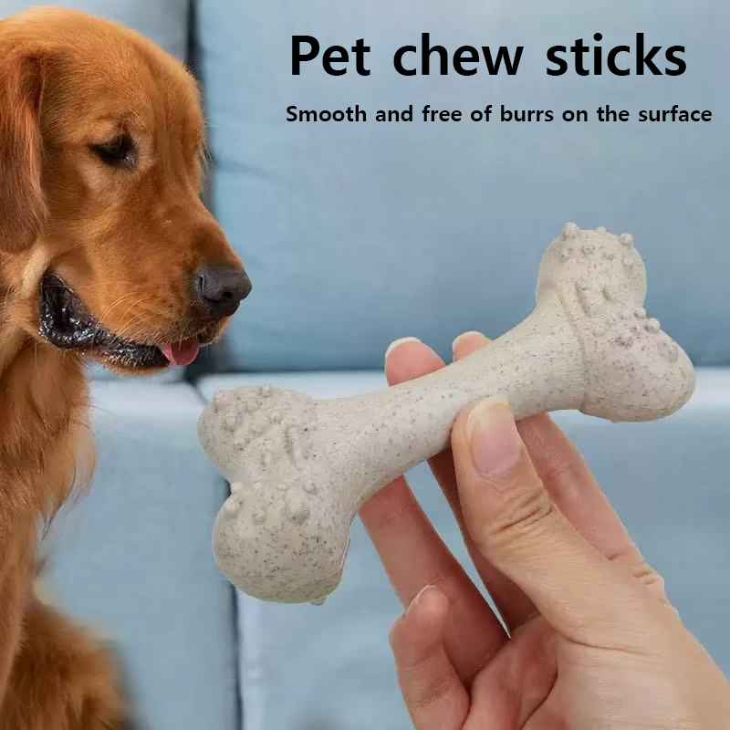 12cm Pet Toys Dog Tooth Cleani - Teeth Cleaning Dog Chew Bone ulasan dan harga