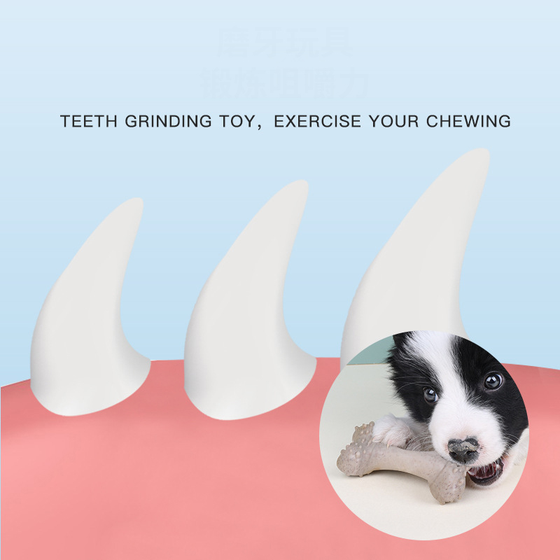 12cm Pet Toys Dog Tooth Cleani - Teeth Cleaning Dog Chew Bone ulasan dan harga