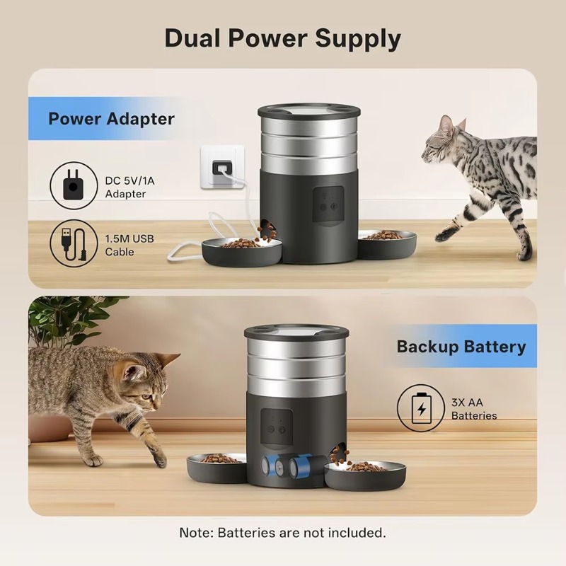 4.5L Automatic Smart Pet Feede - Pet Feeders ulasan dan harga