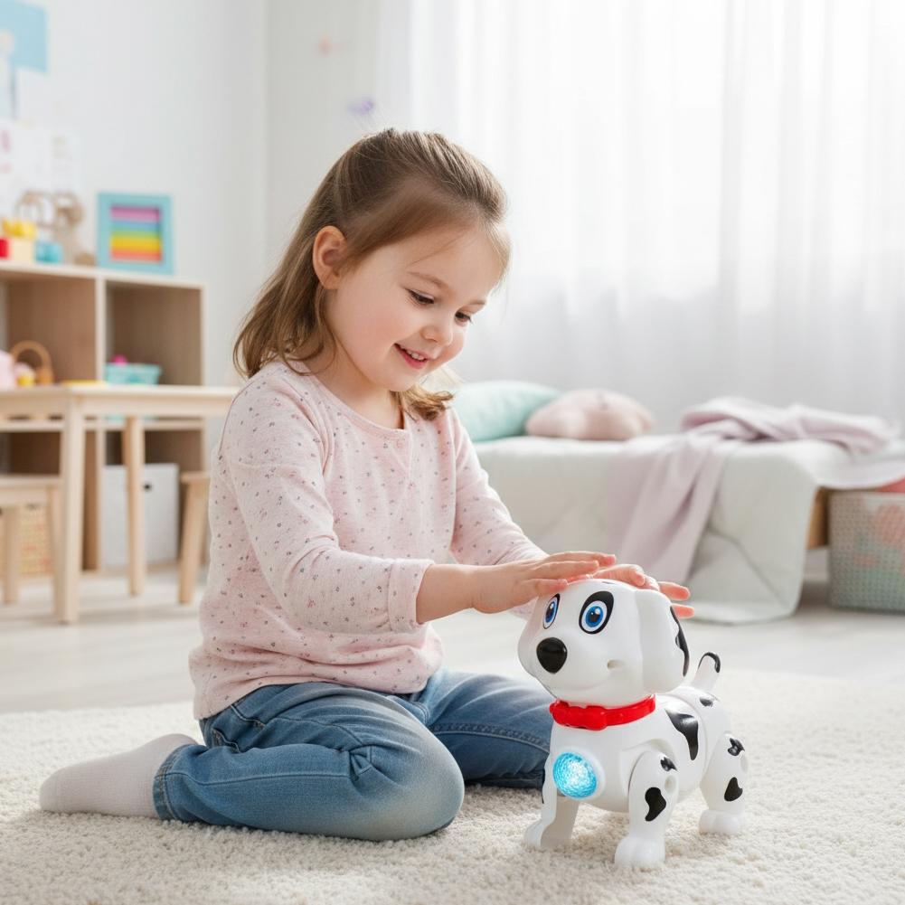 Electric Walking Robot Dog Toy - Suction Cup Dog Tug Toy ulasan dan harga