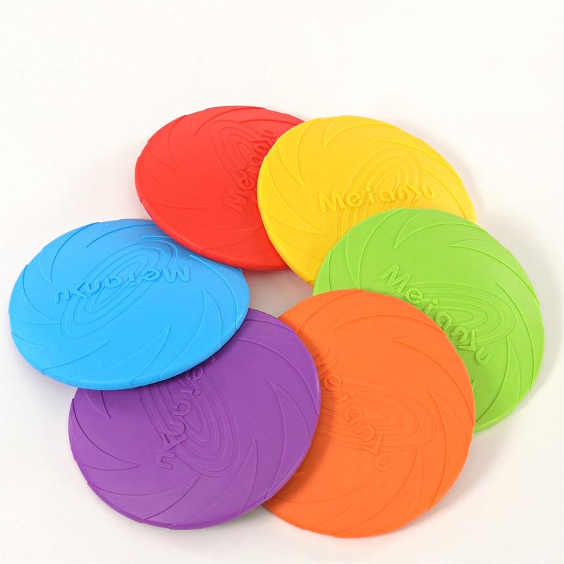 Interactive Silicone Flying Sa - Flying Disc Dog Training Toy ulasan dan harga