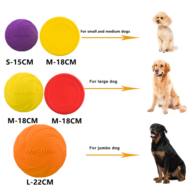 Interactive Silicone Flying Sa - Flying Disc Dog Training Toy ulasan dan harga