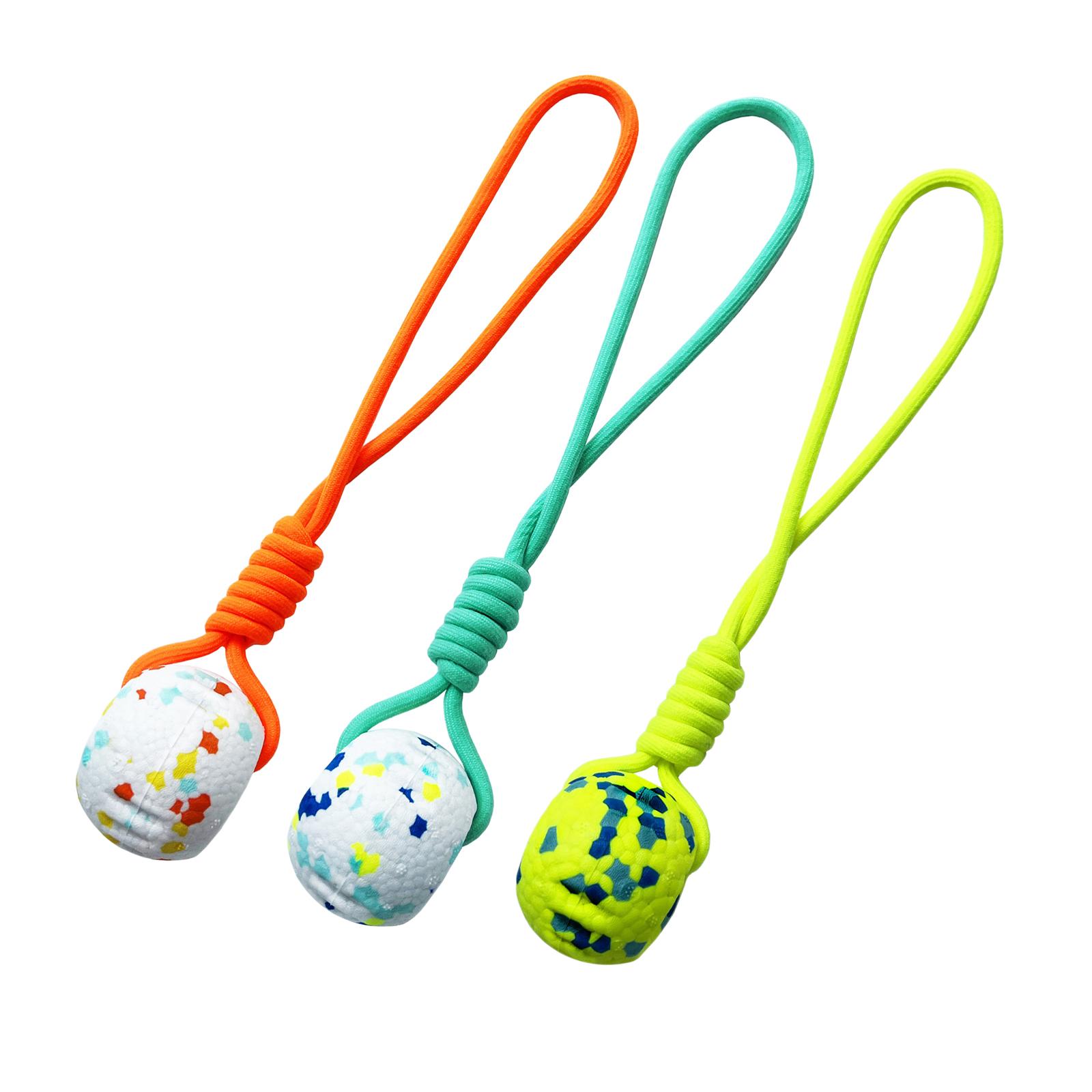 Cotton Rope Dog Ball Toy for F - Dog Rope Toy Aggressive Chewers ulasan dan harga