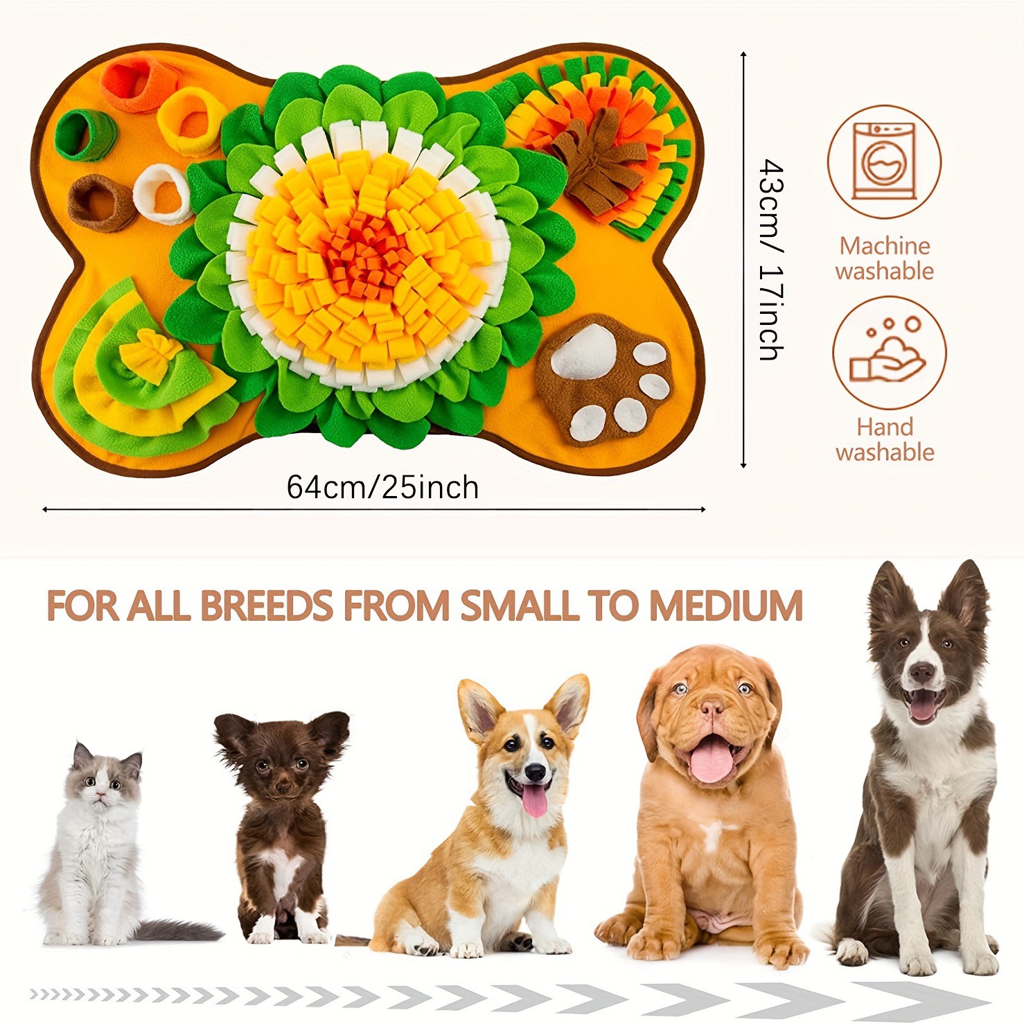 Pet Snuffle  for Small and Med - Snuffle Mat For Dogs ulasan dan harga