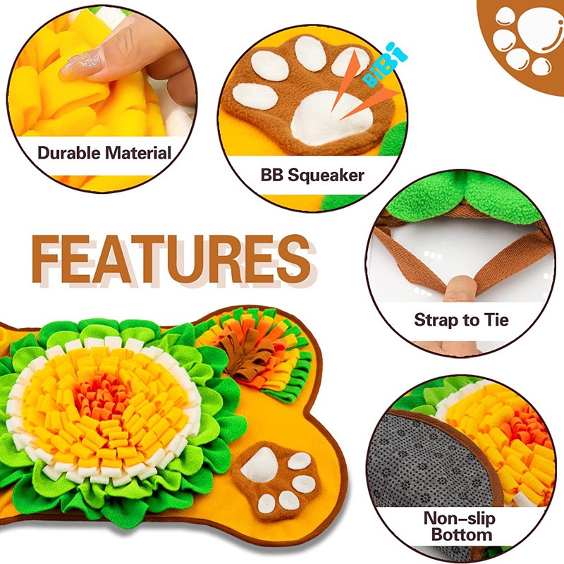 Pet Snuffle  for Small and Med - Snuffle Mat For Dogs ulasan dan harga