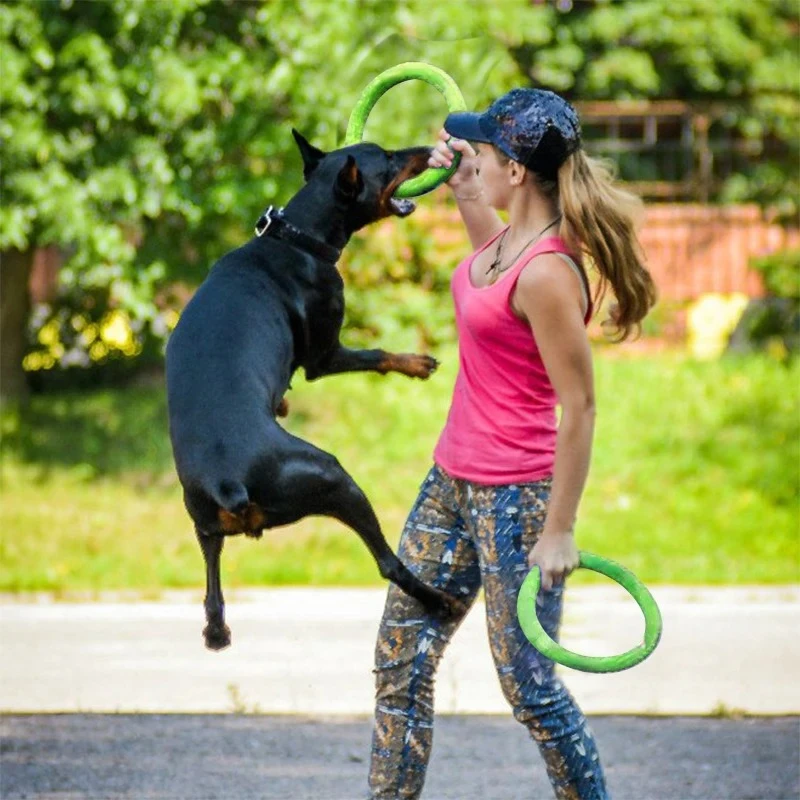 Dog Toys Pet Flying Discs EVA  - Indestructible Dog Chew Toy ulasan dan harga