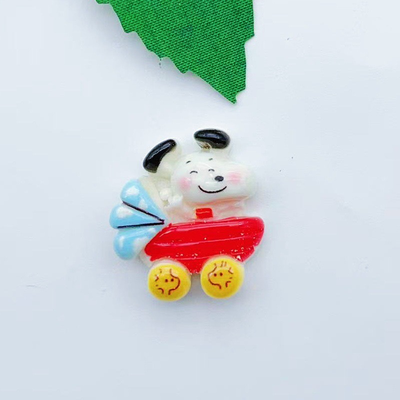 12pcs resin cartoon dog pendan - Dog Toys ulasan dan harga