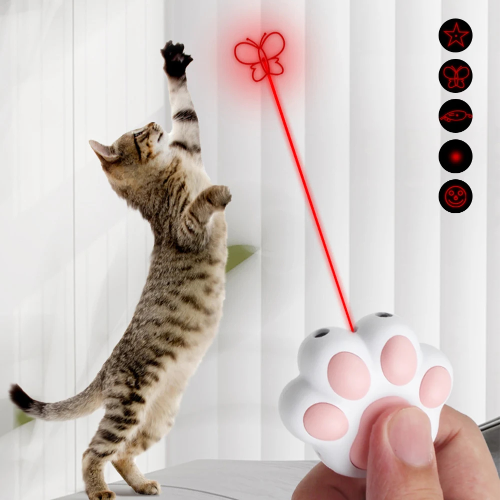 Funny Laser Pet Toys Rechargea - Interactive Squeaky Plush Dog Toy ulasan dan harga