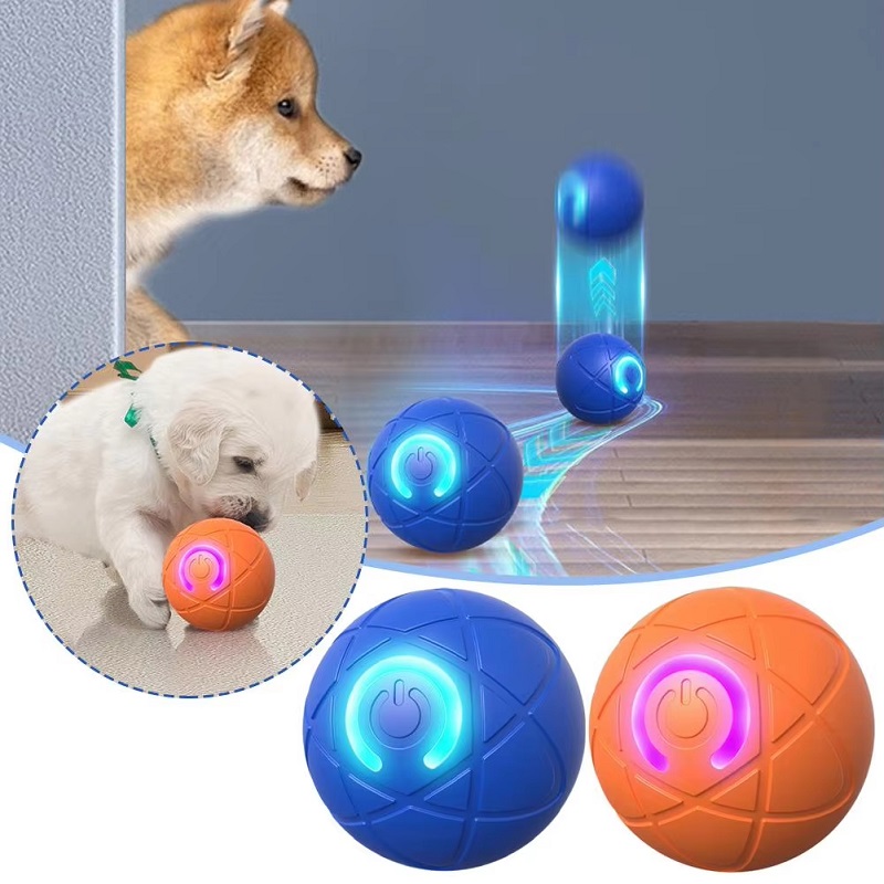 Dog Toy Ball Interactive Rolli - Automatic Moving Dog Ball ulasan dan harga