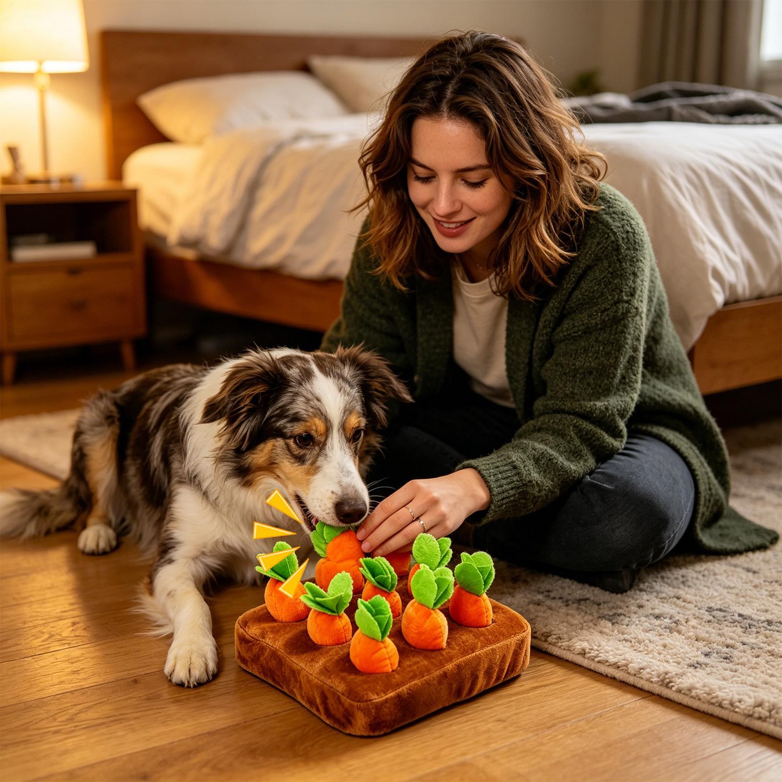 Snuffle Mat Carrot Slow Feeder - Snuffle Mat For Dogs ulasan dan harga