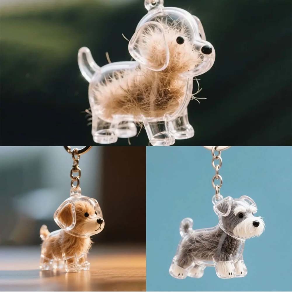 Dog Shape Dog Hair Storage Box - Pet Grooming ulasan dan harga