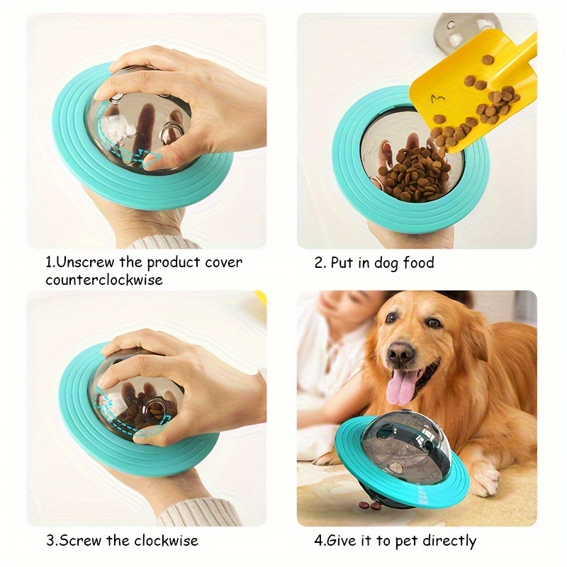 Dog Toys Slow Feeder, Treat Di - Dog Puzzle Feeder Toy ulasan dan harga