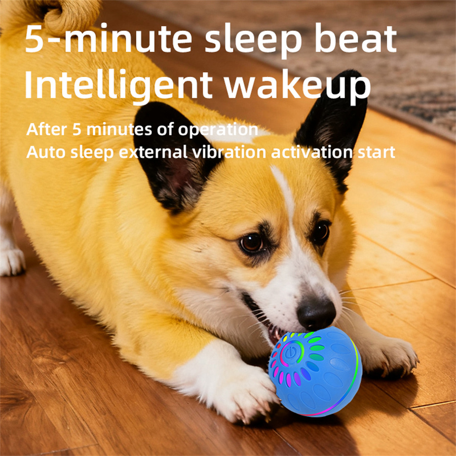 Interactive Smart Dogs Toys Ba - Automatic Moving Dog Ball ulasan dan harga
