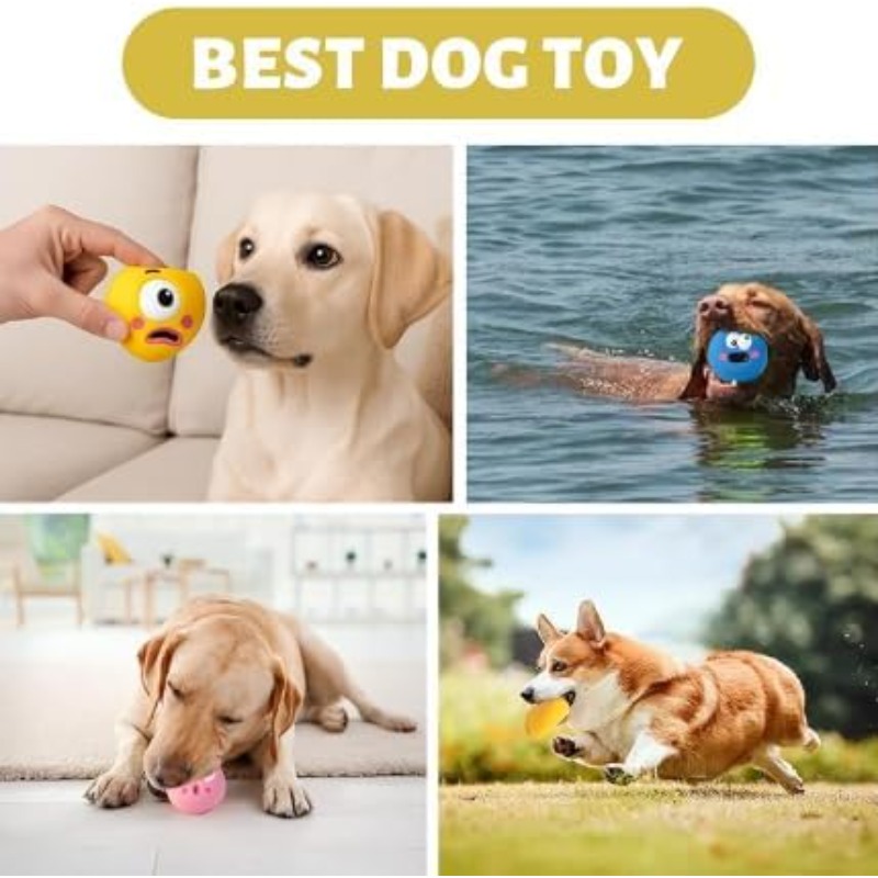 3PCS Pet Dog Sounding Toy with - Interactive Squeaky Plush Dog Toy ulasan dan harga