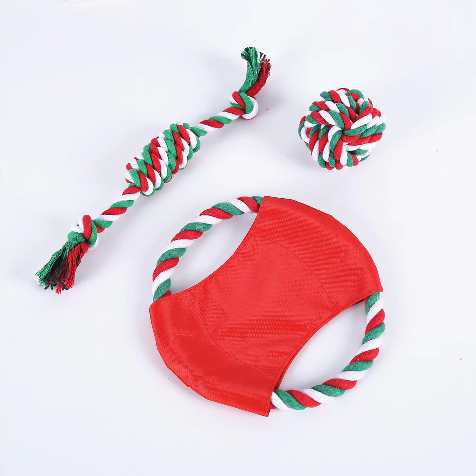 Dog Chew Rope Toys Set Christm - Dog Rope Toy Aggressive Chewers ulasan dan harga