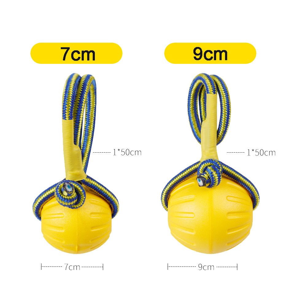 7cm/9cm Dog Training Ball Chew - Indestructible Dog Chew Toy ulasan dan harga