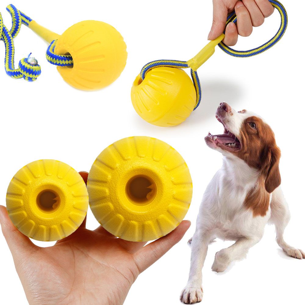 7cm/9cm Dog Training Ball Chew - Indestructible Dog Chew Toy ulasan dan harga