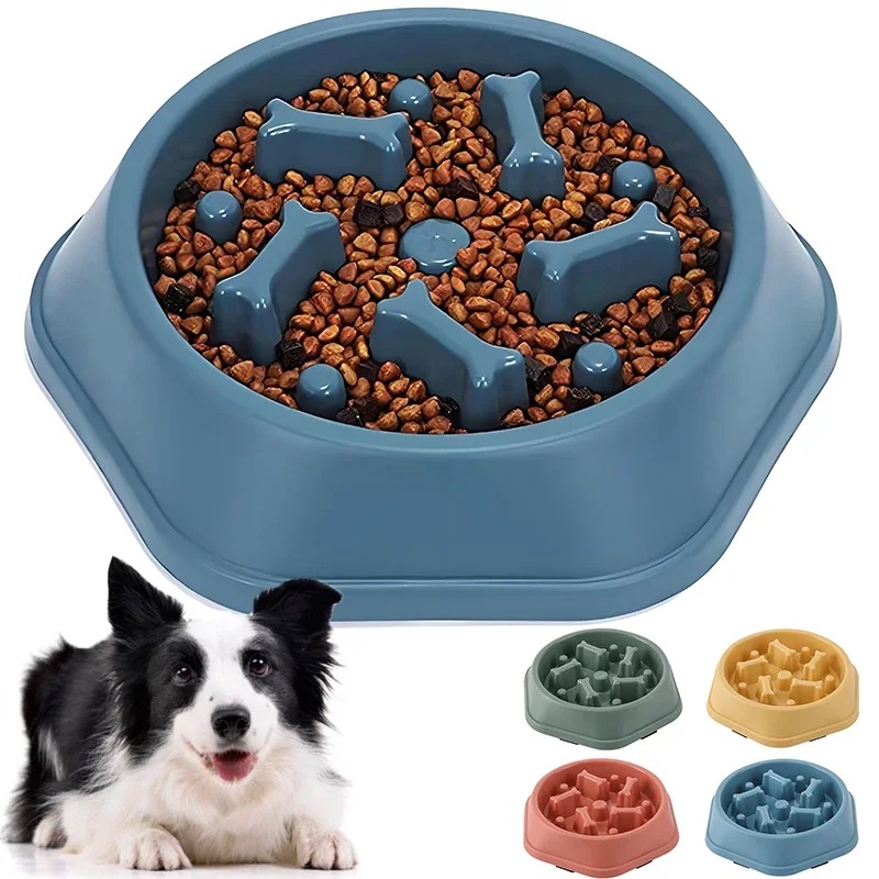 1Pc Slow Feeder Dog Bowl Anti- - Dog Puzzle Feeder Toy ulasan dan harga